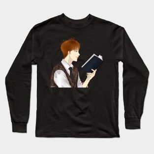 Reading Book Long Sleeve T-Shirt